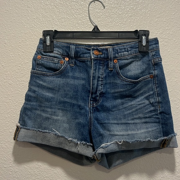 Madewell High Rise Denim Shorts - Picture 5 of 6